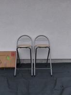 Set van 2 barkrukken, Huis en Inrichting, 60 tot 90 cm, Nieuw, Ophalen of Verzenden, Metaal