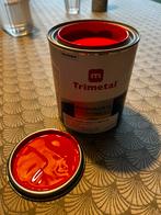 1L de Trimétal magnacryl prestige mat, Bricolage & Construction, Enlèvement, Neuf, Rouge, Peinture