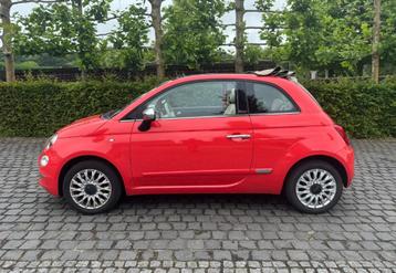 Fiat 500 cabrio Lounge 1.2 benzine / Navi / Airco / Pdc  beschikbaar voor biedingen