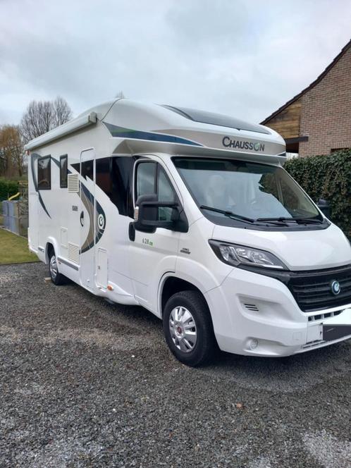 Camper Chausson, Caravans en Kamperen, Mobilhomes, Particulier, Chausson, Fiat, Diesel, Boiler, Douche, Koelkast, TV, Luifel, Ophalen