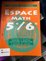 espace math, Enlèvement, Comme neuf, Secondaire, Mathématiques A