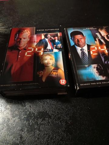 DVD-box uit de serie „24" seizoen 1 en 2 beschikbaar voor biedingen