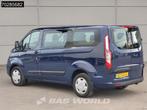 Ford Transit Custom 130PK Personenvervoer 9 Persoons Taxi TV, Auto's, Bestelwagens en Lichte vracht, Lederen bekleding, Stof, Euro 6