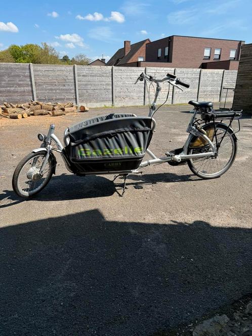Gazelle Cabby bakfiets, Fietsen en Brommers, Fietsen | Bakfietsen, Gebruikt, Gazelle, Ophalen