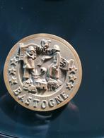 Plaque bastogne 44 nuts très rare faite dans douille d obus