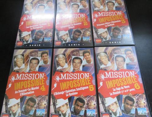 VHS / SERIE - MISSION IMPOSSIBLE 1-2-3-4-5-6 / VF, CD & DVD, VHS | Documentaire, TV & Musique, Utilisé, Série télévisée ou Programme TV