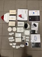 Compleet alarmsysteem met 2 basisstations en accessoires, Doe-het-zelf en Bouw, Alarmsystemen, Ophalen of Verzenden, Zo goed als nieuw