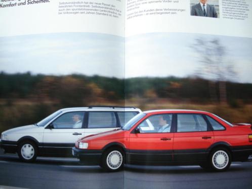 Volkswagen Passat Produkt Information 1988 Brochure Catalogu, Boeken, Auto's | Folders en Tijdschriften, Gelezen, Volkswagen, Verzenden