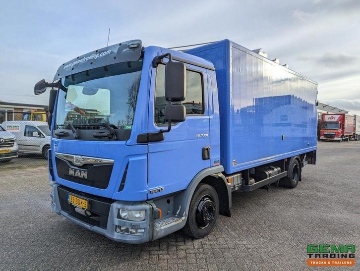 MAN TGL 7.150 4x2 Dagcabine Euro6 - Camper/Kart/Motor/ Mobie, Auto's, Bestelwagens en Lichte vracht, ABS, Electronic Stability Program (ESP)