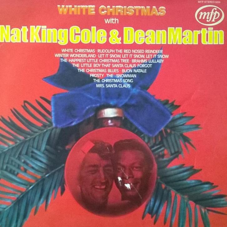 LP- Nat King Cole & Dean Martin – White Christmas, Cd's en Dvd's, Vinyl | Pop, Ophalen of Verzenden
