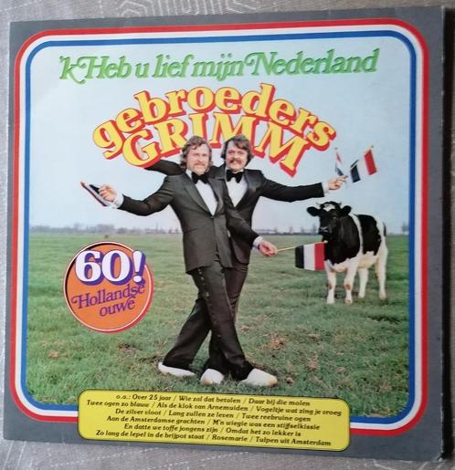 Gebroeders Grimm - Ik heb u lief mijn Nederland, CD & DVD, Vinyles | Néerlandophone, Utilisé, Autres genres, 12 pouces, Enlèvement ou Envoi