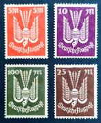 DR:4X Weimar Holztaube Flugpost 1922, Postzegels en Munten, Ophalen of Verzenden, Overige periodes