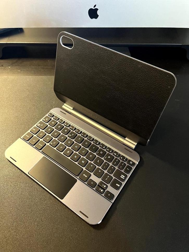 QWERTY Magic Keyboard voor iPad mini 6/7, Computers en Software, Tablet-hoezen, Zo goed als nieuw, Bescherming voor- en achterkant