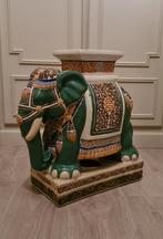Plantenstaander in keramiek olifant, Antiquités & Art, Antiquités | Céramique & Poterie, Enlèvement
