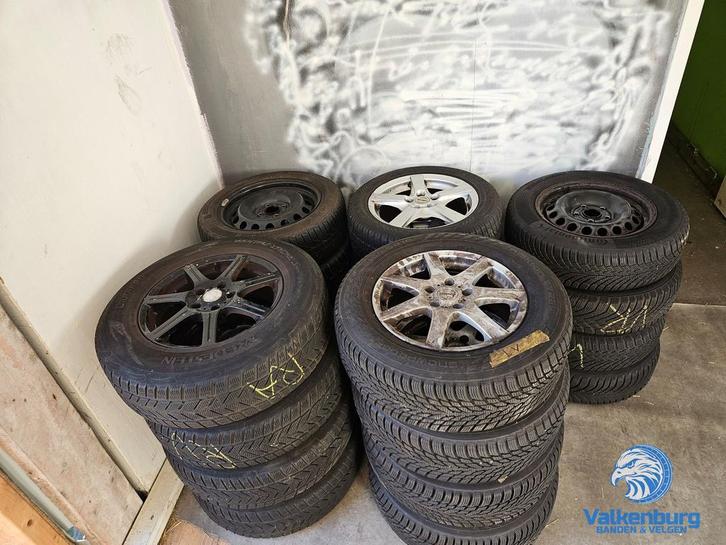 Partij velgen met band 5 sets 16 inch Audi Citroen Toyota wi, Auto-onderdelen, Banden en Velgen, Banden en Velgen, Winterbanden