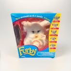 Furby 2005 Emoto Tronic Marshmellow - originele doos/lepel, Kinderen en Baby's, Speelgoed | Knuffels en Pluche, Ophalen of Verzenden