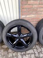 20 inch originele velgen ( zwart ) + winterbanden Audi Q5, Auto-onderdelen, Ophalen, Gebruikt, 255 mm, Banden en Velgen