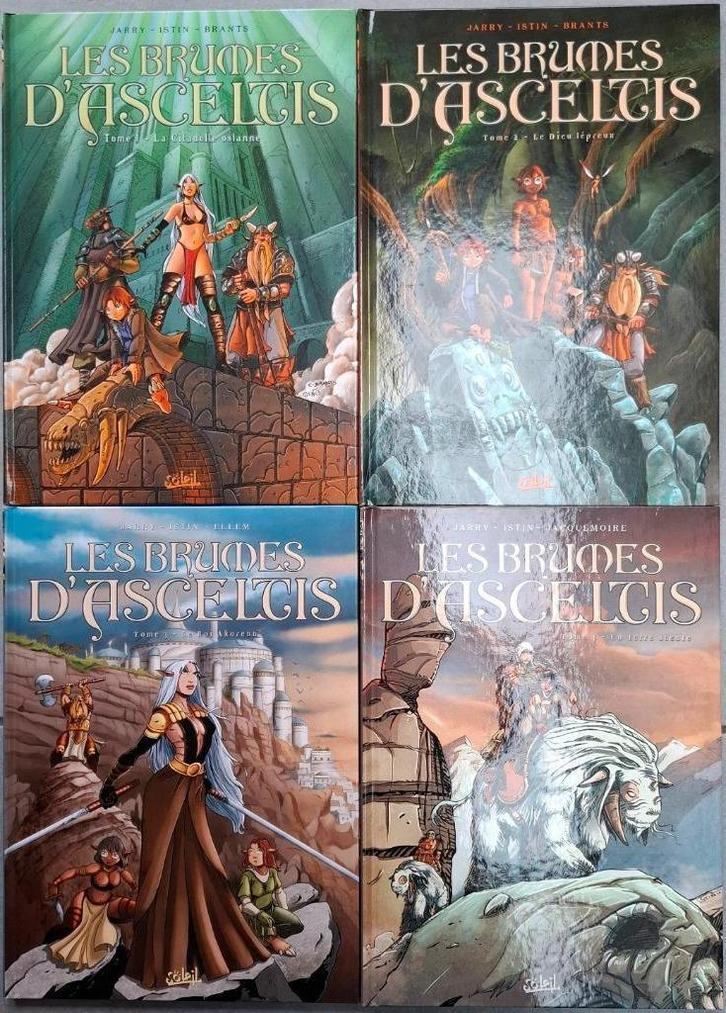 Les brumes d'Asceltis, Boeken, Stripverhalen, Zo goed als nieuw, Complete serie of reeks, Ophalen of Verzenden