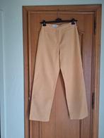 Pantalon ocre lin/coton - taille : 36, Comme neuf, Taille 36 (S), Autres couleurs, Steilmann