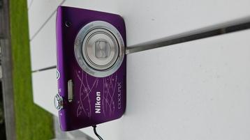 Appareil photo Nikkon Coolpix S2800 mauve beschikbaar voor biedingen