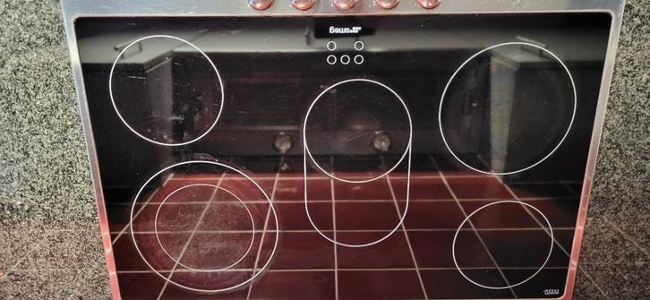 Smeg electrisch vuur, Elektronische apparatuur, Kookplaten, Gebruikt, Inbouw, Elektrisch, 5 kookzones of meer, Ophalen