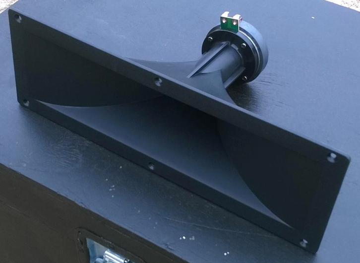 Tweeter + hoorn, 15 x 5 inch, Audio, Tv en Foto, Luidsprekerboxen, Nieuw, Overige typen, Minder dan 60 watt, Overige merken, Ophalen of Verzenden