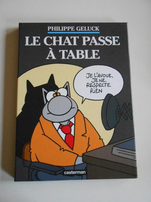 Le Chat passe à table . EO 2014 ., Livres, BD, Enlèvement ou Envoi