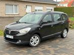 Dacia Lodgy 7Plaatsen Veel optie’s weinig kilometers, Auto's, Dacia, Euro 5, Monovolume, Zwart, Leder