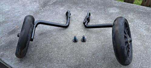 B'twin 500 14 en 16 inch zij wieltjes, Fietsen en Brommers, Fietsen | Kinderfietsjes, Zo goed als nieuw, Zijwieltjes, Ophalen