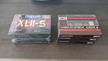 6 cassettes audio neuves type II CrO2 haute qualité, Enlèvement ou Envoi, Neuf, dans son emballage