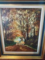 Moutons en promenade, Antiek en Kunst, Ophalen of Verzenden