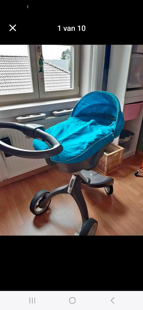 Buggy, Kinderen en Baby's, Kinderwagens en Combinaties, Gebruikt, Kinderwagen, Overige merken, Met reiswieg, Verstelbare duwstang