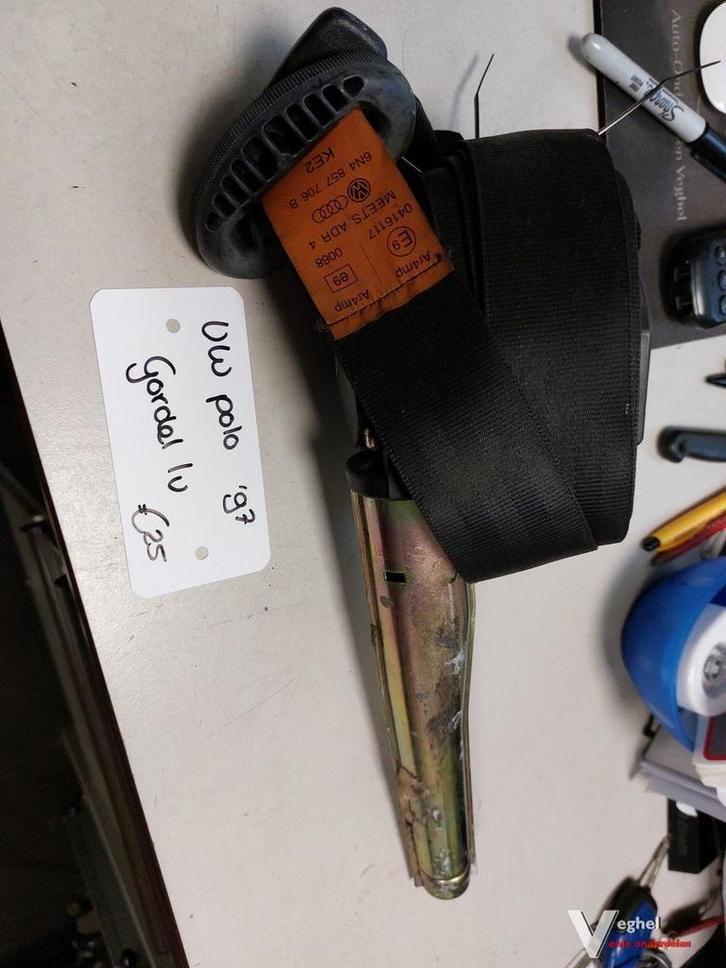 VW Polo Gordel LV '97, Autos : Pièces & Accessoires, Habitacle & Garnissage, Utilisé, Enlèvement ou Envoi