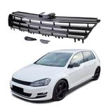 VW Golf 7 embleemloze grille hoogglans zwart, Neuf, Pare-chocs, Volkswagen, Avant