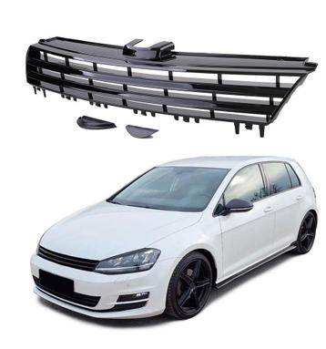 VW Golf 7 embleemloze grille hoogglans zwart disponible aux enchères