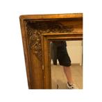 Grand Miroir Rectangulaire de Style Empire - 19ème, Antiquités & Art, Antiquités | Miroirs, Rectangulaire, 50 à 100 cm, Enlèvement