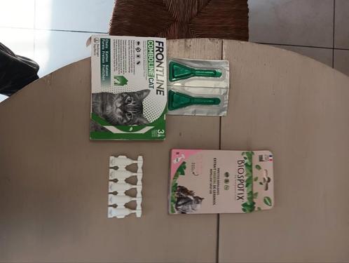 Pipette anti-tique anti-puce pour chat biologique et chimiqu, Dieren en Toebehoren, Katten-accessoires, Nieuw