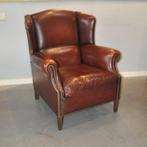 Schapenleren oorfauteuil i.z.g.s., Ophalen of Verzenden