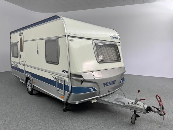Fendt Saphir 470 TFB Mover Fietsendrager Voortent Luifel, Caravans en Kamperen, Caravans, tot en met 4, Rondzit, Fendt, Lengtebed