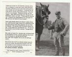 Jan KUNNEN Oudstrijder 40/45 Molenbeersel Maaseik 1992 Paard, Envoi, Image pieuse