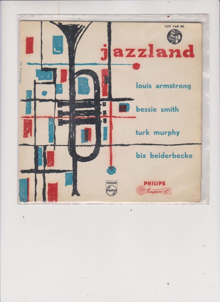 louis armstrong/ bessie smith/ turk murphy/ bix beiderbecke, Ophalen of Verzenden