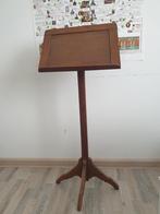 Antieke brocante houten muziekstandaard, Muziek en Instrumenten, Ophalen of Verzenden, Gebruikt, Muziekstandaard, Klarinet