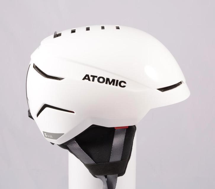 51 53 55 cm ski snowboard helm ATOMIC SAVOR, WHITE/grey, Sport en Fitness, Skiën en Langlaufen, Gebruikt, Ski, Atomic, Carve, Verzenden