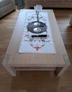 Salontafel in eik, Huis en Inrichting, Ophalen, 100 tot 150 cm, Eikenhout, 50 tot 100 cm
