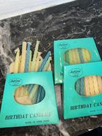 pastelkleur verjaardagskaarsen, Overige materialen, Crème, Nieuw, Ophalen of Verzenden