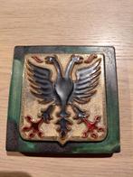 Heraldiek keramische tegel Ceramique Rigo, Antiek en Kunst, Ophalen of Verzenden