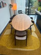 Lichtbruin houten eettafel 240x114 cm, Huis en Inrichting, Tafels | Eettafels, Ophalen, Gebruikt, 100 tot 150 cm, Eikenhout