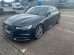 Audi A6 Limousine 1.8 TFSI – S-Line – 2018 – 77.000 km – Aut, Auto's, Start-stop-systeem, 4 cilinders, Blauw, Leder