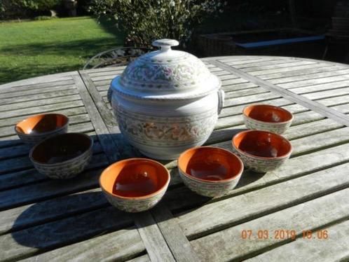 artisanaal en antiek porselein van Marokko (Safi), Antiek en Kunst, Antiek | Porselein, Ophalen of Verzenden