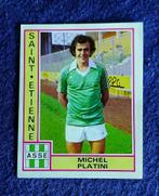 Panini sticker voetbal ' Voetbal France 80 - Michel Platini', Ophalen of Verzenden, Zo goed als nieuw, Poster, Plaatje of Sticker